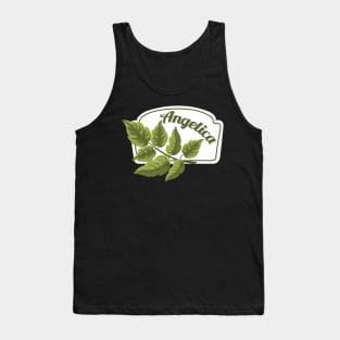 Angelica Spice Label - Angelica Herb Label Tank Top